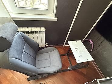 ikinci əl direl: Simulyator sürüş stendi – oturacaqla birlikdə - Güclü metal karkasdan — 2