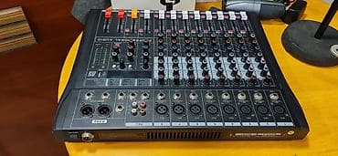 Musiqi alətləri: Professional Audio mikser pulti - 8 mono mikrofon/line kanalı: hər — 3
