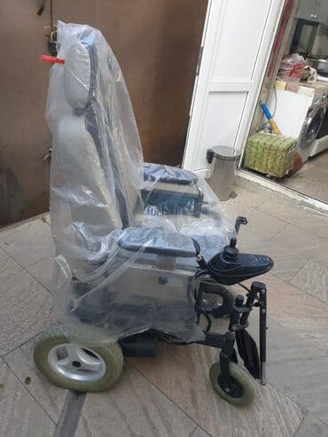 Əlil arabaları: Elektrikli əlil arabası - Joystick idarəetmə paneli: açma/söndürmə — 4