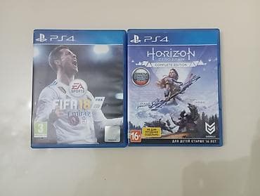 PS4 oyun diskləri – 2 ədəd 1) FIFA 18 (EA Sports) - Platforma