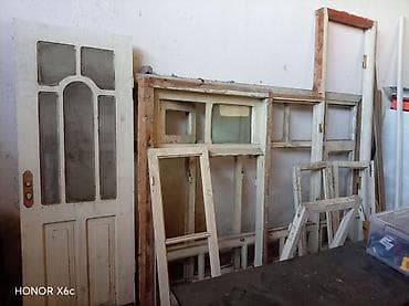 İşlənmiş Otaq qapısı Çərçivə ilə, Zəmanətsiz, Pulsuz quraşdırma, Ünvandan götürmə