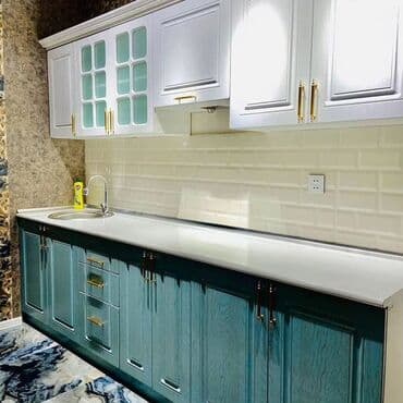 metbex mebelleri qiymetleri: Sifarişlə mətbəx dəsti, Özü çəkən petlələr, MDF, Kredit yoxdur, Pulsuz çatdırılma — 2