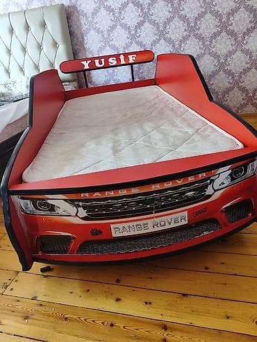 Uşaq çarpayısı – “Range Rover” dizaynlı - Model: avtomobil formalı — 1