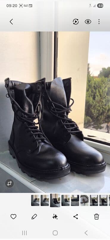 kişi bot: Məhsul: Schuster hərbi/taktiki çəkmələr - Rəng: qara - Material — 5