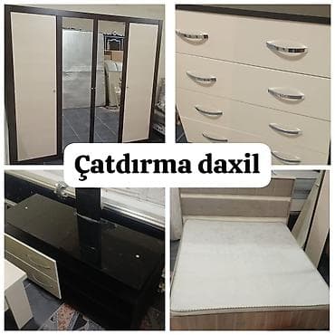 dola: Yataq desti .çatdırma qurasdirma ilə 480 AZN. Tumbalari yoxdur matras — 1