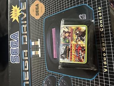 iphone 13 midnight: SEGA Mega Drive II — 16-bit videooyun konsolu 1ədəd oyun kaseti — 2