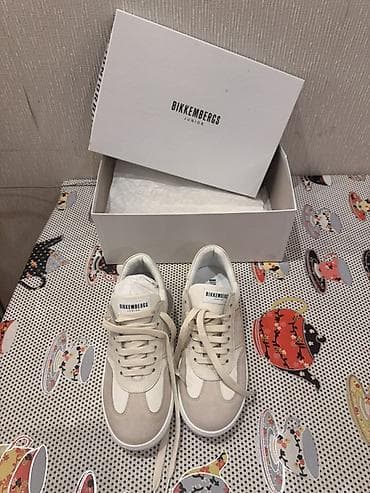 Uşaq geyimi və ayaqqabıları: Rəng - Bej Krossovkalar, Ölçü: 36, Uniseks — 1