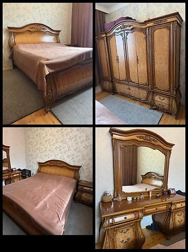 damla divan desti: İkinəfərlik çarpayı, Dolab, Termo, 2 tumba, Malayziya, İşlənmiş — 1