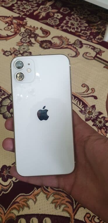 iphone 11 duas: IPhone 11, 128 GB, Ağ, Face ID — 4