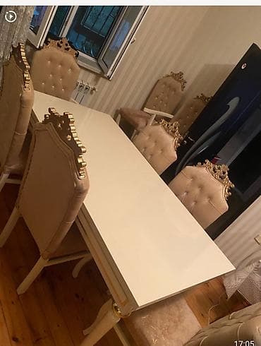 kuna mebeli: ElmiraxMasa desti tecili satlir tezedi acılanda uzunluq 2.20 en 90 — 1