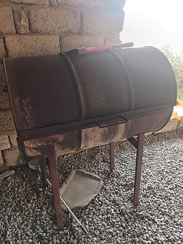 Баки: Барбекю, Угольный, С крышкой — 1