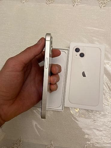 iphone 11 pro ağ: IPhone 13, 128 GB, White Titanium, Barmaq izi, Face ID, Sənədlərlə — 5