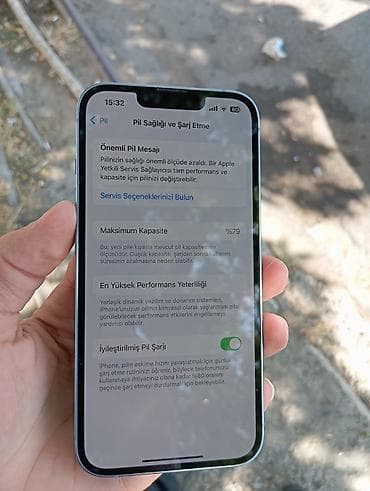 apple imac: IPhone 14, 128 GB, Mavi, Qırıq — 4