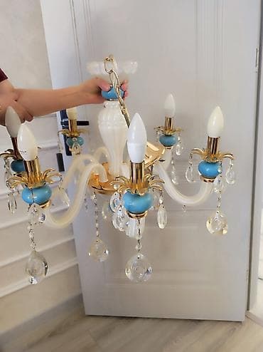 dibcek satisi: Çılçıraq, 6 lampa, Metal — 1