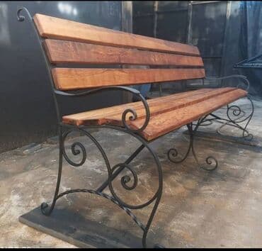 Sifarişlə bağ yelləncəkləri: Metal en mmc olaraq istədiyiniz forma və ölçüde demir işlerinin — 12