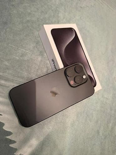 iphone 6 plus ekran: IPhone 15 Pro Max, 256 GB, Qara, Simsiz şarj, Face ID, Sənədlərlə — 2