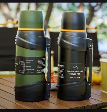 rezin pol: Rəng - Yaşıl, Termos — 3