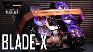 Case Aigo DarkFlash Blade-X Aigo DarkFlash Blade-X kompüter korpusunun