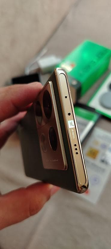 iphone 16 pro max 512: Infinix Note 40 Pro, rəng - Yaşıl, Sensor — 1