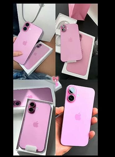 IPhone 16, 128 GB, Çəhrayı