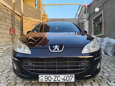 Peugeot 407 sedan – qara rəng, avtomatik transmissiya. Xarici: - Qara