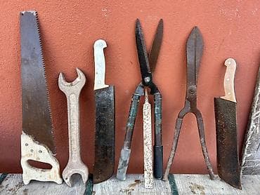 Bağ və ustaxana alətləri dəsti Tərkib: - Uzun əl mişarı – qalın taxta