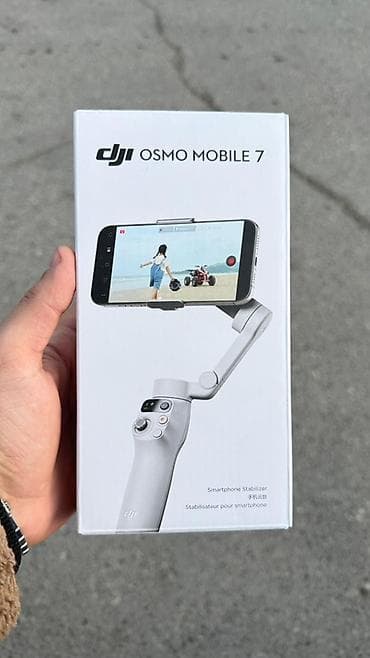 DJI Osmo Mobile 7 – smartfon üçün stabilizator Yenidi Eladı Pakofkadı