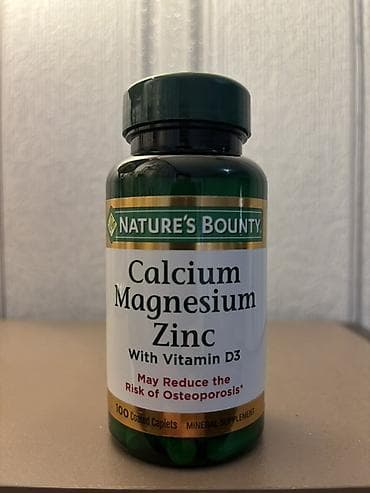 Nature’s Bounty Calcium Magnesium Zinc + Vitamin D3 – mineral