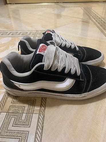 kise: Məhsul: Vans Old Skool tərzli skeyt krossovkaları - Rəng: qara/ağ - — 4
