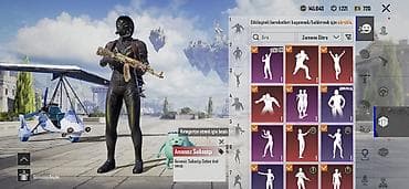 PUBG Mobile hesabı – zəngin kolleksiya və nadir laboratoriya silahı -
