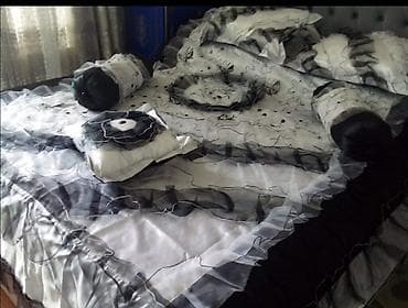 bmw masin sekilleri: Yataq üçün rəng - Ağ Yataq örtüyü — 2