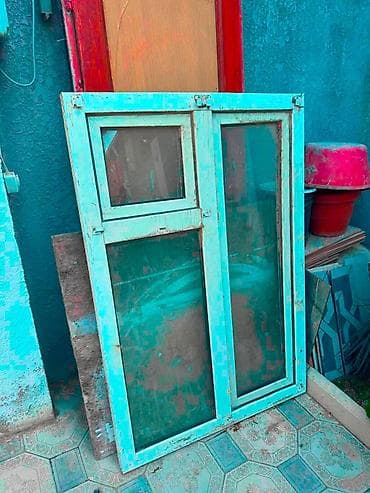 Plastik pencere 2eded 152/105sm 150/102sm 65azn biri qiymet sondur