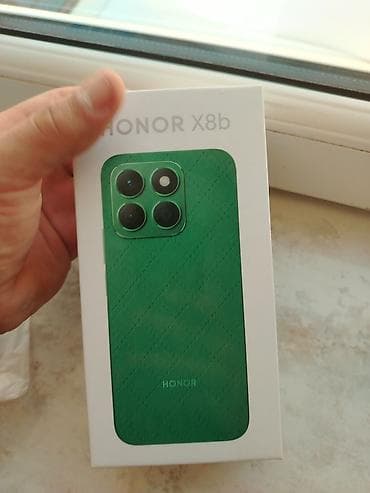 honor 7c: Honor X8b, 128 GB, rəng - Yaşıl, İki sim kartlı — 7