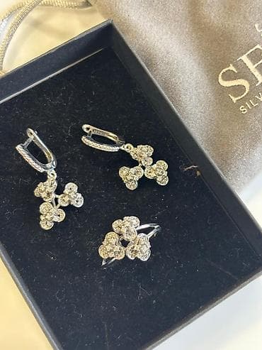 bts canta: Dəstə daxildir: Üzük, Sırğa, Gümüş — 4