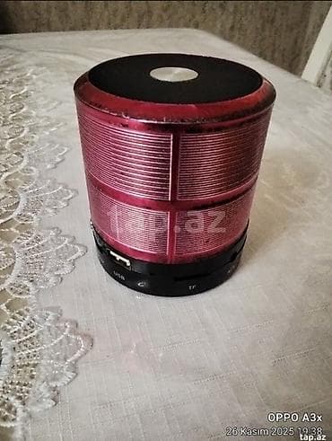 iphone xs kreditle: Kolonka, Növ - Portativ, rəng - Qırmızı — 1