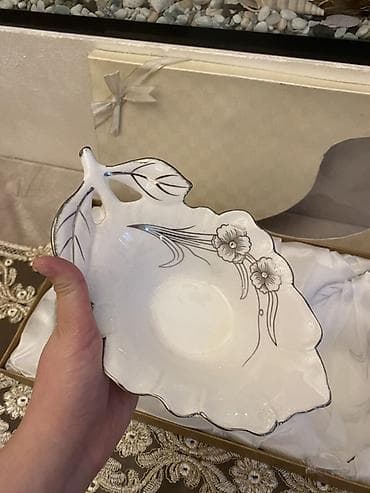 klonka sufreler: Boşqablar, 2 ədədli dəst, rəng - Ağ, Farfor, Almaniya — 8