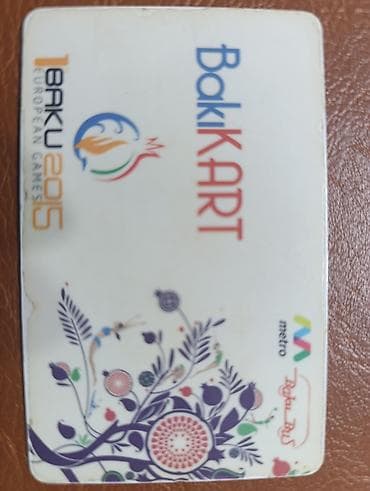 dollar hardan almaq olar: Məhsul: BakıKart – “Baku 2015 European Games” xüsusi dizaynlı — 2