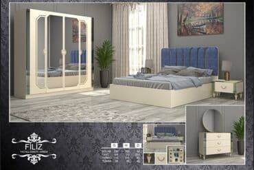 İkinəfərlik çarpayı, Dolab, Termo, 2 tumba, Yeni