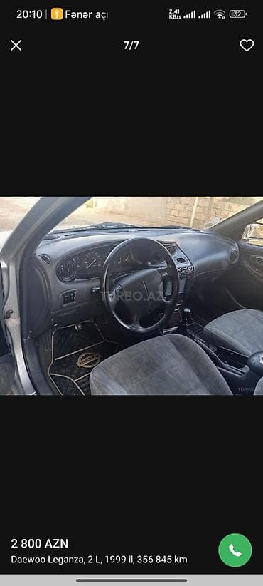 vaz lada 21011: Daewoo Leganza: 2 l | 1999 il Sedan — 7