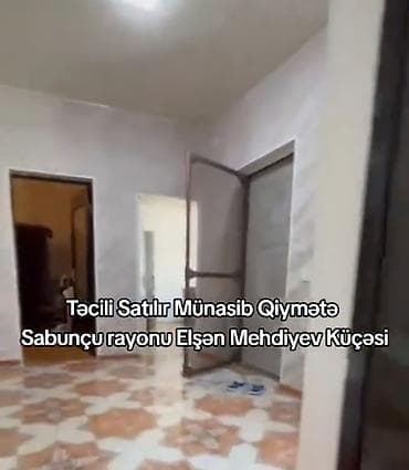 sabuncuda ev: Tecili satillir 3 otaqli 100 kv heyet evi heyeti 1 mawinliqdir evun — 10