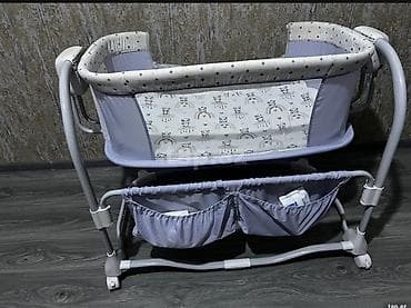 Oğlan və qız üçün, Dördbucaq, Beşik, Dəst ilə, Matras ilə, Yellənmə mexanizm ilə