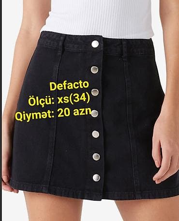 Mini Ətək, Defacto, Cins, XS — 1