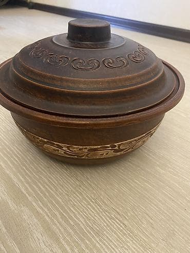 samavar qedimi: Qazan, rəng - Qəhvəyi, 28 sm — 1