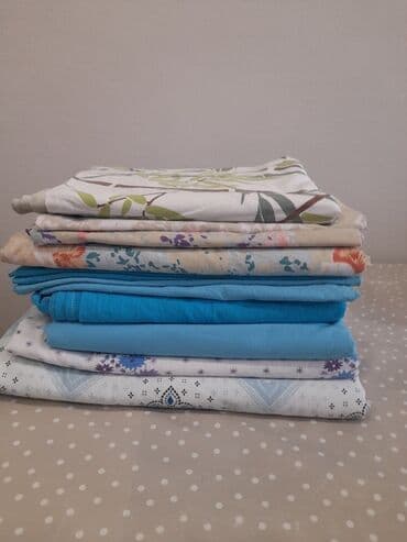 toxuma iplər: Yataq dəsti və çarşaflar dəsti - Şəkildə müxtəlif naxış və rənglərdə — 1