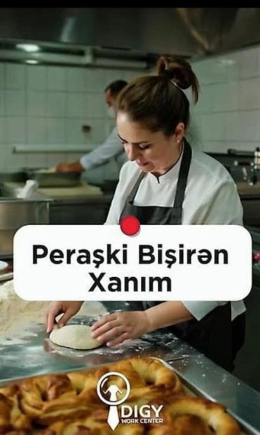 duz: Xidmət: Piraşki və sacda qutabların bişirilməsi ni bacaran qadınvə ya — 1