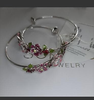 Qol saatları və aksesuarlar: Sırğa, Gümüş, 23 g, Ödənişli çatdırılma — 6