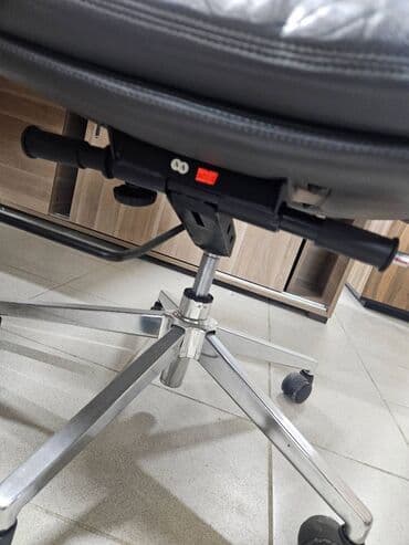 купить кресло для офиса: İşlənmiş, Təkərli, Dəri — 4