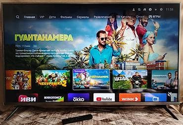 p smart ekran: İşlənmiş Televizor Xiaomi LED ekran 43" 4K (3840x2160) — 1