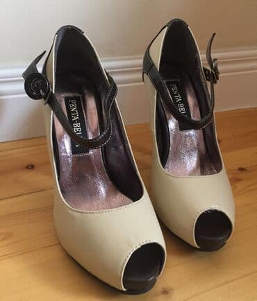 Ölçü: 36, rəng - Bej, İşlənmiş