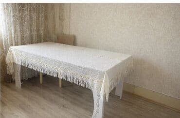 Taburetlər: Qonaq otağı üçün, Açılmayan, Dördbucaq masa, 6 stul — 1